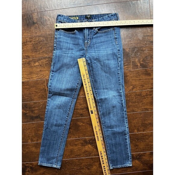 J. Crew Factory Blue Skinny Jeans - Picture 6 of 7